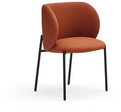 Teulat Narancssárga kárpitozott étkezőfotel szett 2 db-os Mogi - Teulat