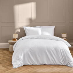 douceur d'intérieur Fehér kétszemélyes-hosszabbított ágyneműhuzat 240x220 cm Linella - douceur d'intérieur