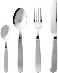 Gense Ezüstszínű rozsdamentes acél evőeszköz készlet 16 db-os Rejka - Gense