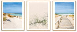 knor Kép szett 3 db-os 30x40 cm To the Beach - knor