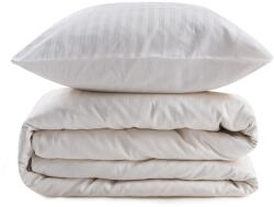 Mijolnir Krémszínű egyszemélyes pamut-szatén ágyneműhuzat 140x200 cm Lilyum - Mijolnir