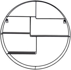House Nordic Fekete többszintes fém polc Genk - House Nordic