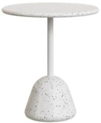 Kave Home Fehér terrazzo cement kerek étkezőasztal ø 70 cm Saura - Kave Home