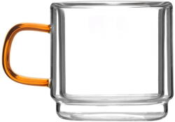 Vialli Design Amber 2 db-os duplafalú bögre szett, 80 ml - Vialli Design