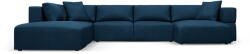 Milo Casa Kék sarokkanapé (bal oldali-"U" alakú) Esther - Milo Casa