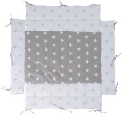 Roba Fehér-szürke pamutkeverék rácsvédő 96 cm Little Stars - Roba