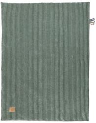 Meowbaby Zöld kordbársony gyerek takaró 100x77 cm - Meowbaby