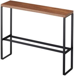 Yamazaki Fekete-natúr színű fém papucstartó állvány Tower - YAMAZAKI