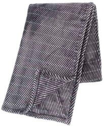 Tiseco Home Studio Stripes szürke mikroplüss takaró, 130 x 180 cm - Tiseco Home Studio