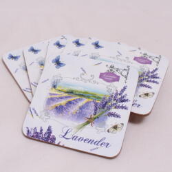 Dakls Levander 6 részes parafa bögre alátét szett - Dakls