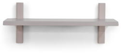 Spinder Design Szürkésbarna fém fali polc 60 cm Hola - Spinder Design
