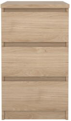 Tvilum Natúr színű komód tölgyfa dekorral 40x70x50 cm Naia - Tvilum