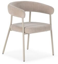 MOME Bézs kárpitozott karfás étkezőfotel szett 2 db-os Yuri - MOME