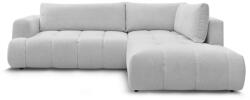 Bobochic Paris Világosszürke kinyitható-tárolóhelyes sarokkanapé (jobb oldali-L alakú) Fuji - Bobochic Paris