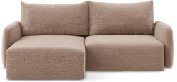 Makamii Világosbarna kinyitható-tárolóhelyes sarokkanapé (bal oldali) Kalena - Makamii - bonami - 600 942 Ft