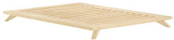Karup Design Senza Bed Natural kétszemélyes ágy, 160 x 200 cm - Karup Design