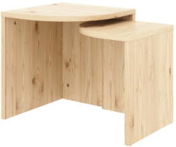 Karup Natúr színű borovi fenyő dohányzóasztal szett 2 db-os Combine - Karup Design