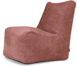 SLOWDOWN Téglavörös kordbársony babzsákfotel Seat Lounge - SLOWDOWN
