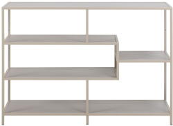 Actona Szürke könyvespolc 114x78x35 cm Seaford - Actona - bonami - 69 322 Ft