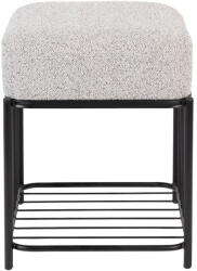 White Label Világosszürke puff Milou - White Label - bonami - 37 307 Ft