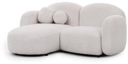 Ropez Krémszínű buklé sarokkanapé (bal oldali-heverő résszel) Orbit - Ropez - bonami - 437 742 Ft