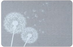 Wenko Szürke kovaföld fürdőszobai kilépő 39x60 cm Astera - Wenko