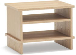 Teulat Natúr színű éjjeliszekrény tölgyfa dekorral Inari - Teulat