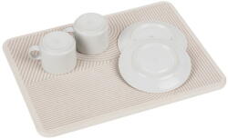 WENKO Bézs kovaföld edénycsepegtető alátét 40x30 cm Damon - Wenko