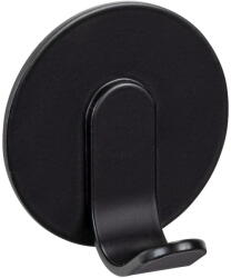 Wenko Matt fekete öntapadós fém akasztó szett 2 db-os Bivio - Wenko