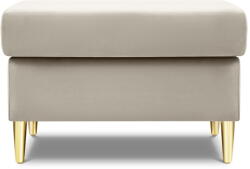 Cosmopolitan Design Bézs bársony lábtartó Kyoto - Cosmopolitan Design - bonami - 131 930 Ft