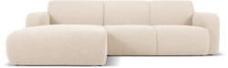 Micadoni Bézs buklé sarokkanapé (bal oldali) Molino - Micadoni Home - bonami - 603 490 Ft
