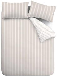 Bianca Bézs kétszemélyes hosszabbított pamut ágyneműhuzat 230x220 cm Ashford Stripe - Bianca
