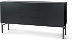 Hammel Furniture Fekete alacsony komód 180x89 cm Edge by Hammel - Hammel Furniture