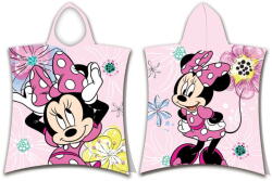 Jerry Fabrics Rózsaszín frottír gyerek fürdőköpeny Minnie - Jerry Fabrics