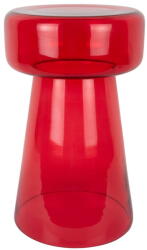 Leitmotiv Üveg kerek tárolóasztal ø 30 cm Corcho - Leitmotiv