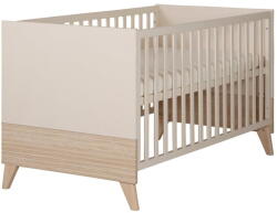 Roba Bézs babaágy állítható magassággal 70x140 cm Sidney - Roba