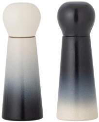 Bloomingville Fehér-kék fa fűszerőrlő szett 2 db-os Hyman - Bloomingville