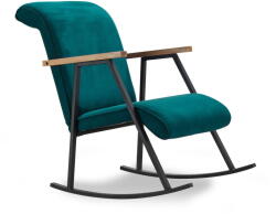 Hanah Home Petróleumkék fotel Yoka - Artie