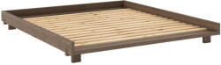 Karup Design Barna borovi fenyő franciaágy ágyráccsal 180x200 cm Social - Karup Design - bonami - 255 330 Ft