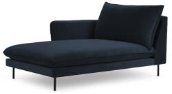 Cosmopolitan Design Sötétkék bársony heverő (bal oldali) Vienna - Cosmopolitan Design