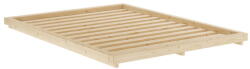 Karup Design Borovi fenyő franciaágy ágyráccsal 160x200 cm Dock - Karup Design