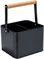 Wenko Baco fekete tartó konyhai eszközökhöz - Wenko