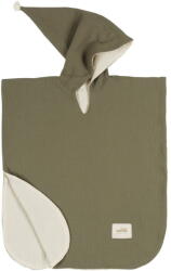 Malomi Kids Khaki muszlin gyerek fürdőponcsó méret M - Malomi Kids