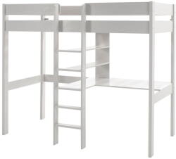 VIPACK Fehér magasított gyerekágy 90x200 cm Pino - Vipack