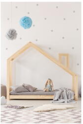 Adeko Mila DMS házikó gyerekágy borovi fenyőfából, 140 x 200 cm - Adeko