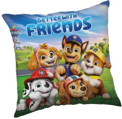 Jerry Fabrics Gyerek párna 40x40 cm Paw Patrol - Jerry Fabrics