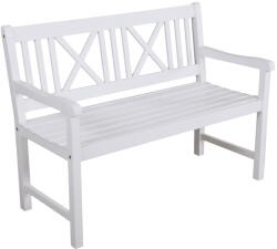 Garden Pleasure Fehér tömörfa kerti pad Malmö - Garden Pleasure - bonami - 104 238 Ft