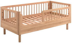 Vipack Natúr színű tölgyfa babaágy 70x140 cm Forrest - Vipack