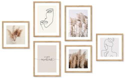 knor Kép szett 6 db-os 32x32 cm - knor