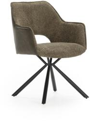 Marckeric Zöld kárpitozott karfás étkezőfotel szett 2 db-os Mariel - Marckeric